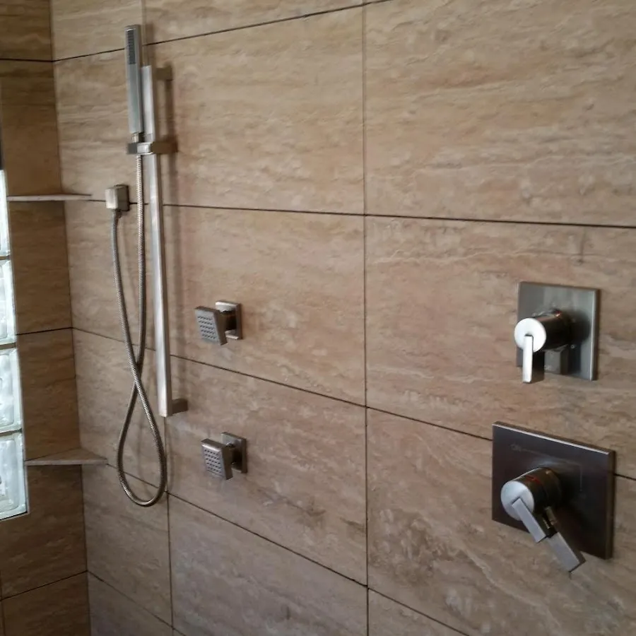 Shower fixture installation for Water Heater Installation in Sycamore